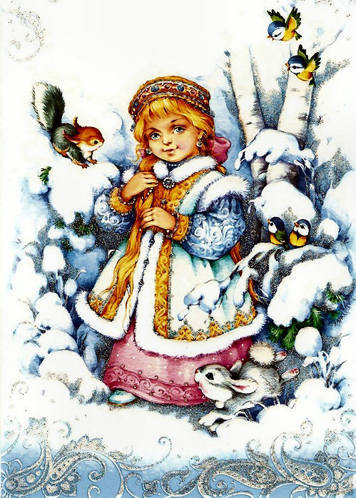 navidad rusa postales