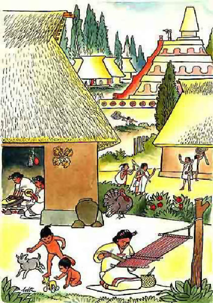 Aztecas, pueblo originario de Amrica
