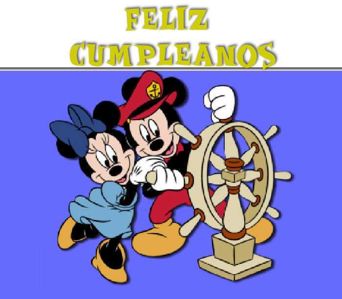 Mickey Mouse Tarjetas de Cumplea�os