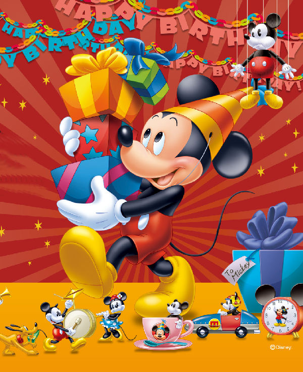 Mickey Mouse Tarjetas de Cumplea�os