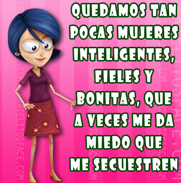 Frases Mujeres Carteles