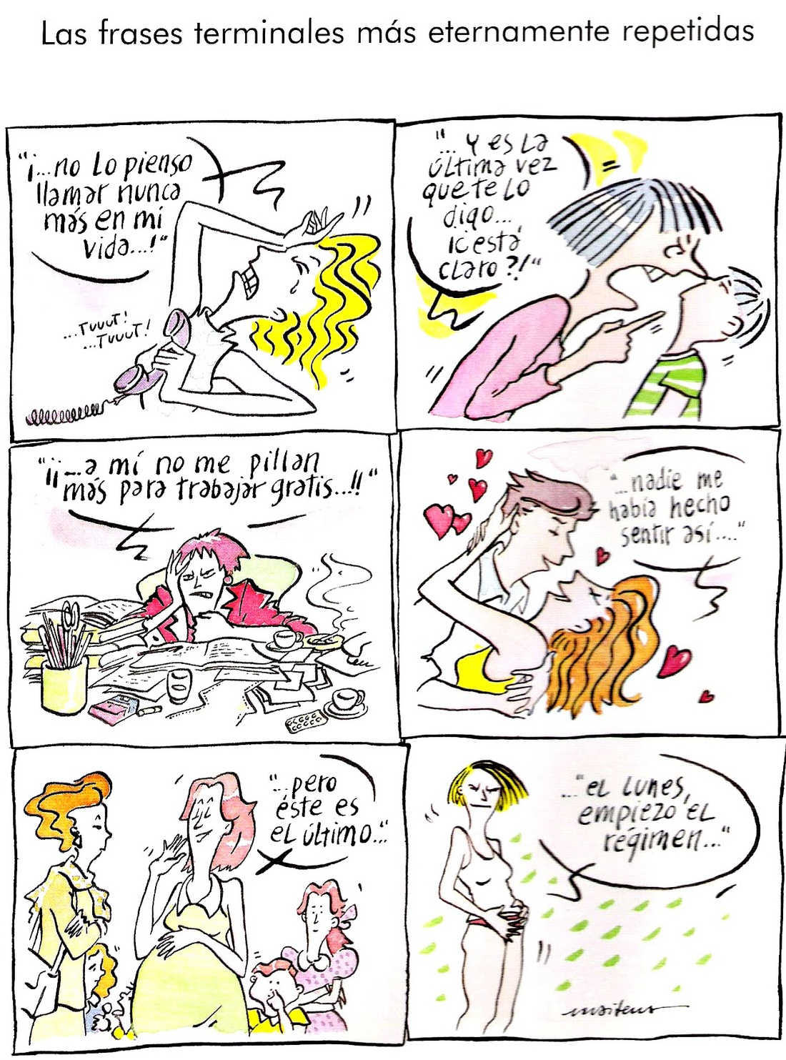 Mujeres humor de Maitena