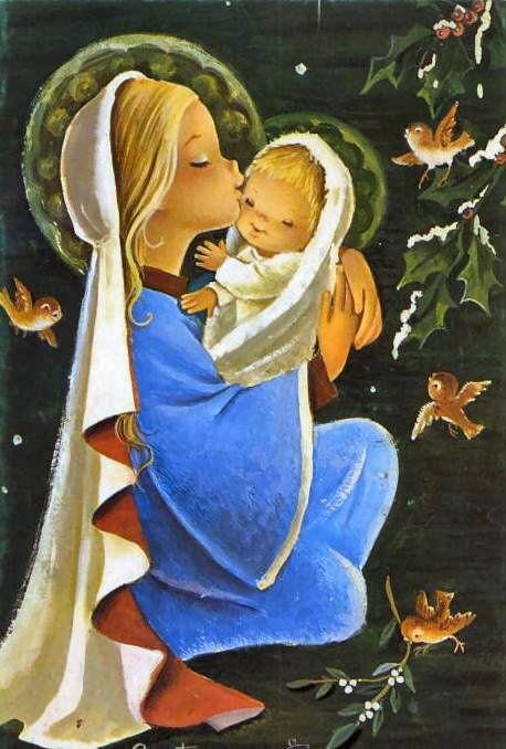 pesebre Vintage Ilustradora Constanza