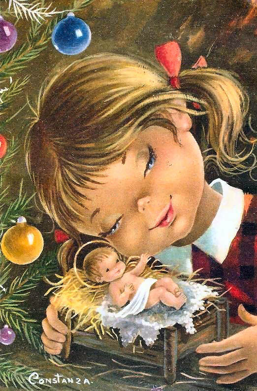 pesebre Vintage Ilustradora Constanza