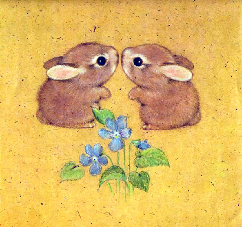 Animalitos Calendario Vintage 1976 Ruth Morehead