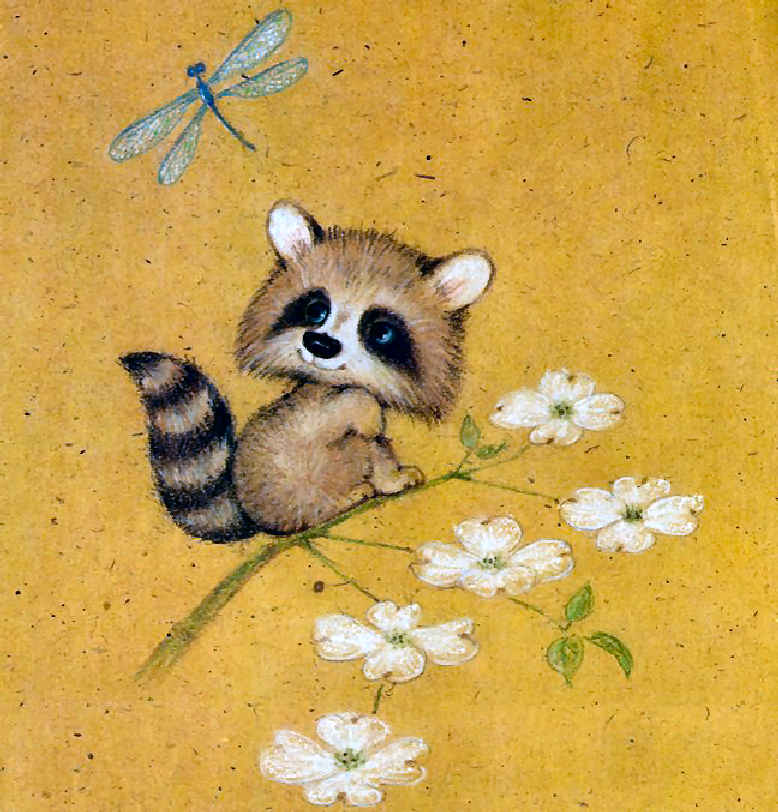 Animalitos Calendario Vintage 1976 Ruth Morehead