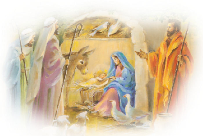 Belén, Nacimiento del Niño Jesús