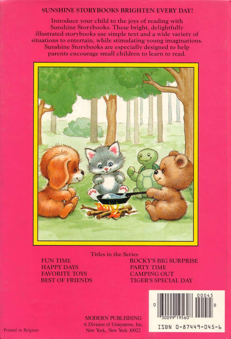 A Sunshine Story book Ruth and Bill Morehead