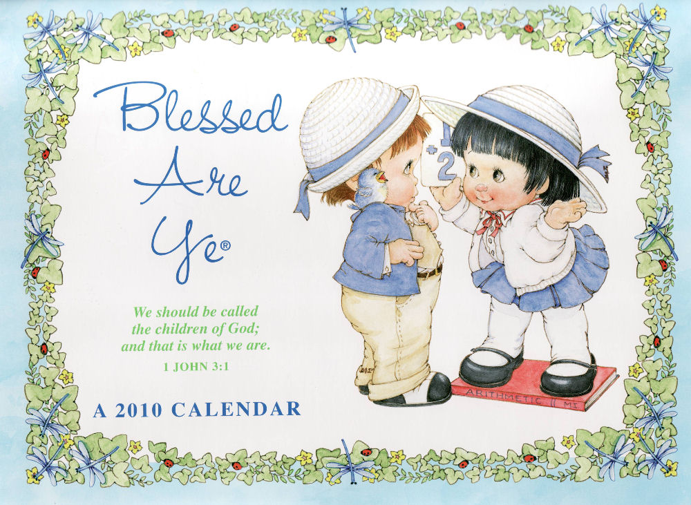 2010 Calendario blessed are ye Ruth Morehead