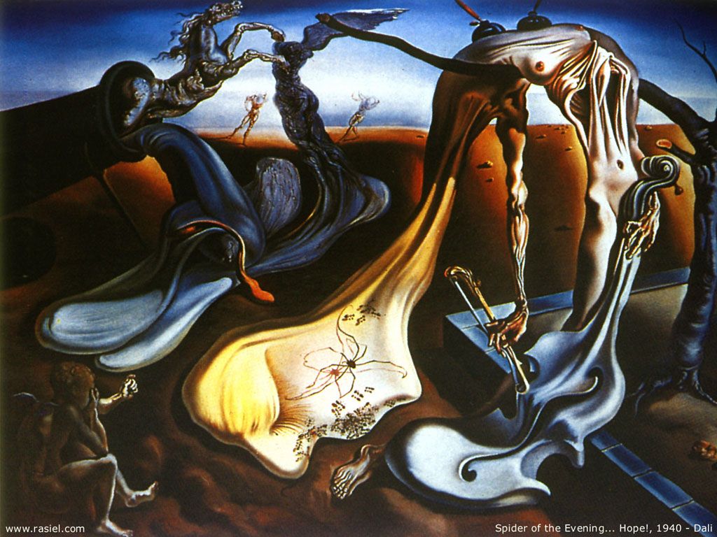 Spider Of The Evening Hope 1940 Salvador Dalí