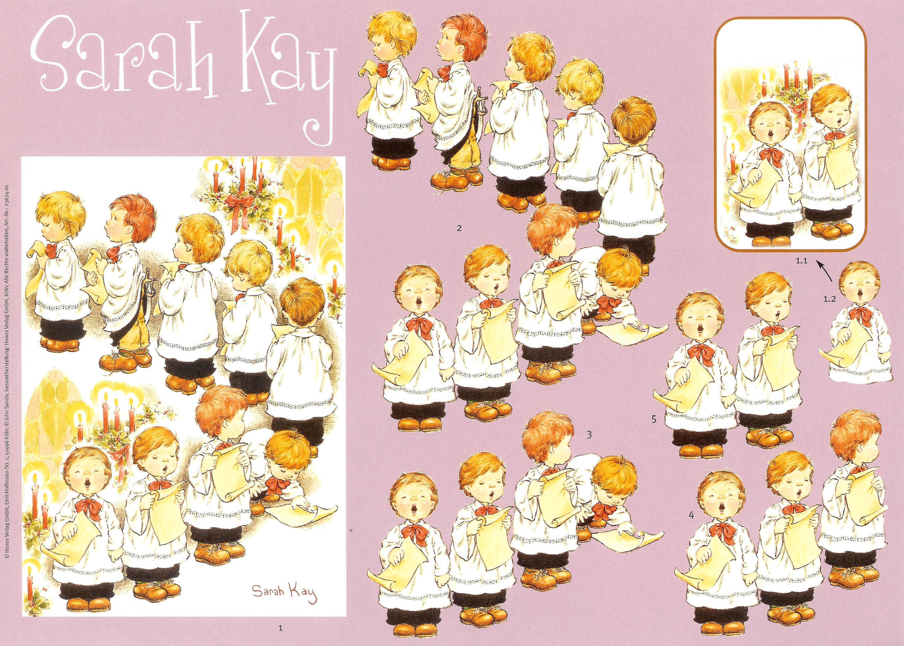 sarah kay decoupage navidad