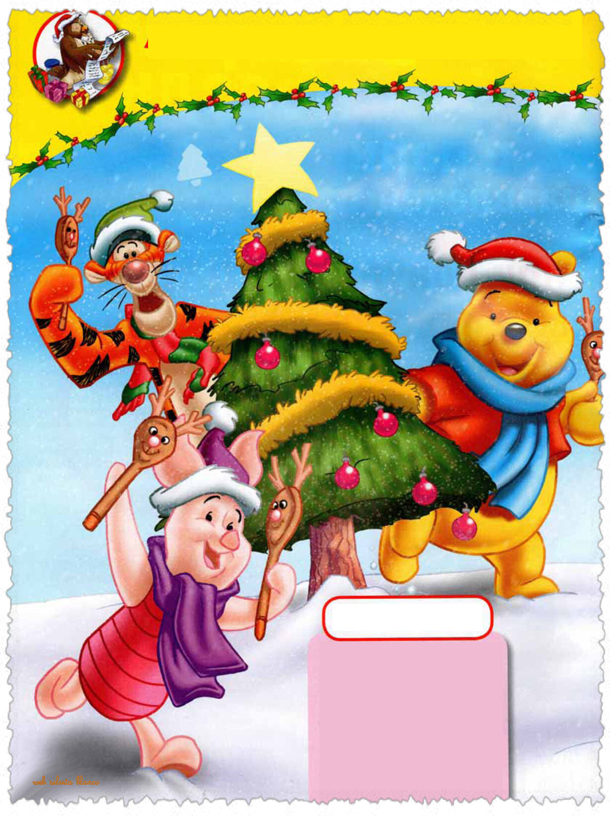 winnie pooh navidad