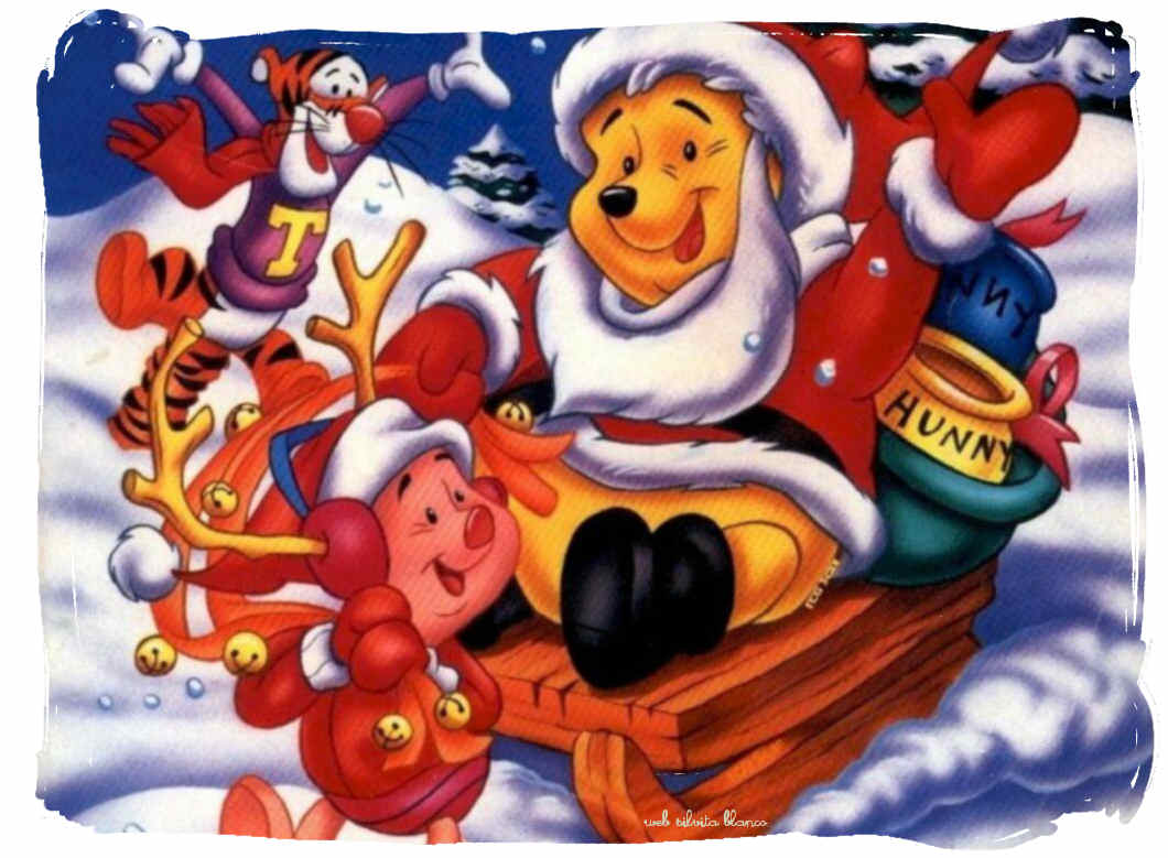 Winnie Pooh Navidad