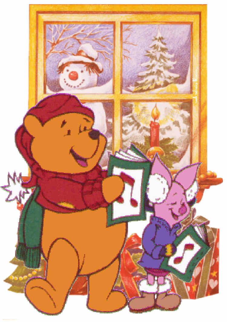 Winnie Pooh Navidad